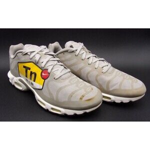Nike Shoes Mens 12 Air Max Plus TN Tuned Big Logo Atmosphere Grey AJ7181-001